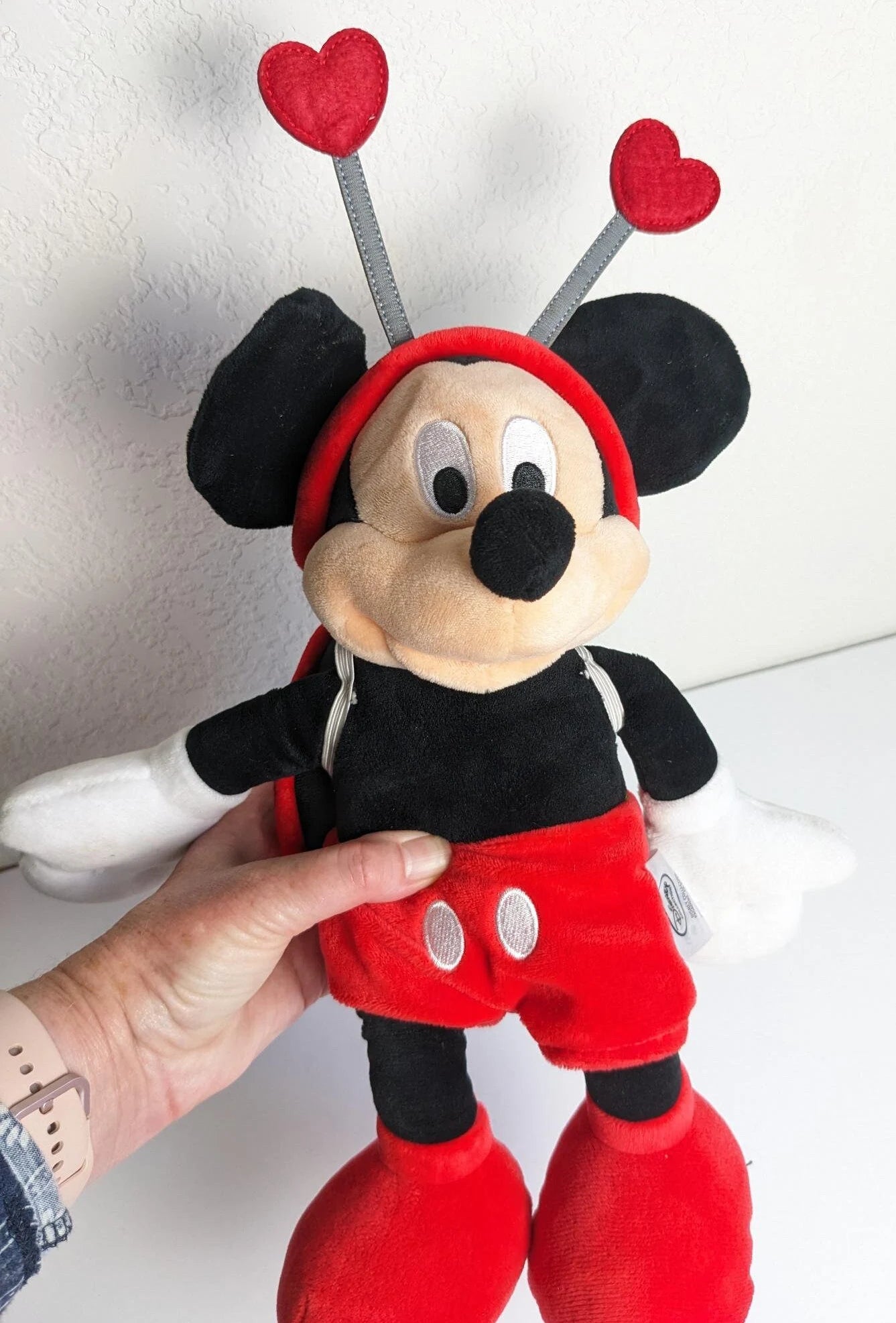 Disney Mickey Mouse Love Bug Plush