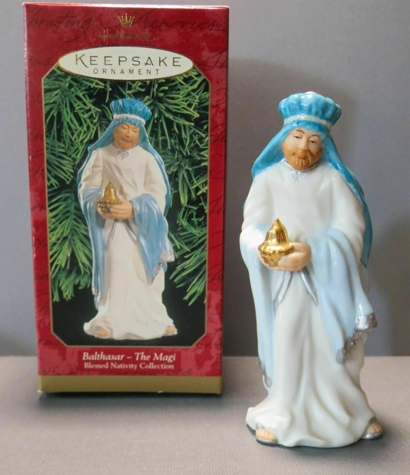 Balthasar The Magi Christmas Ornament