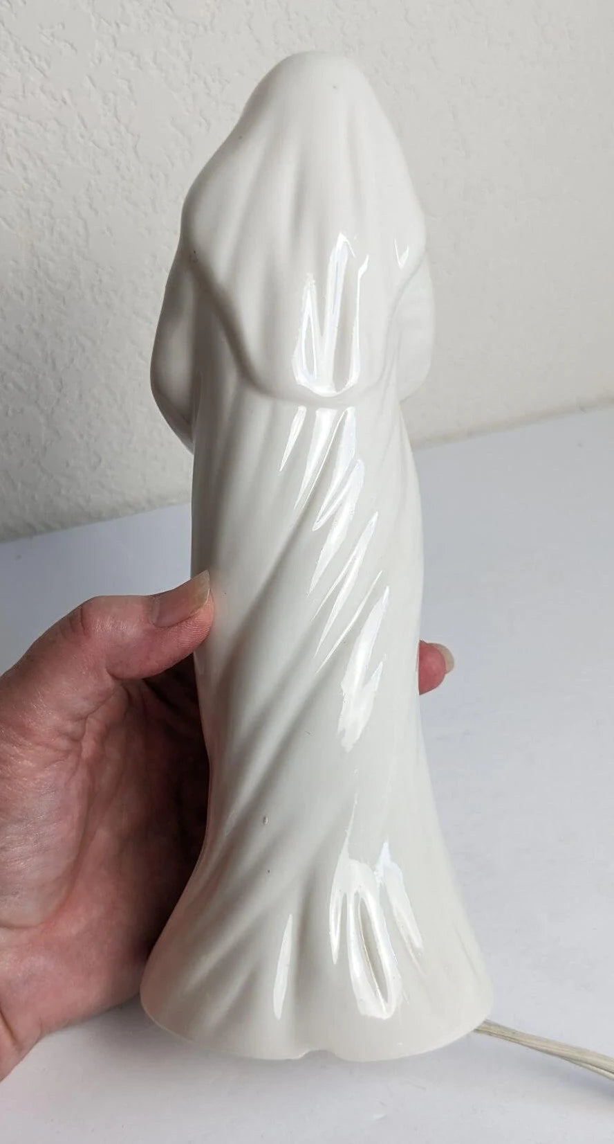 Mother Mary and Baby Jesus Light Up Figurine