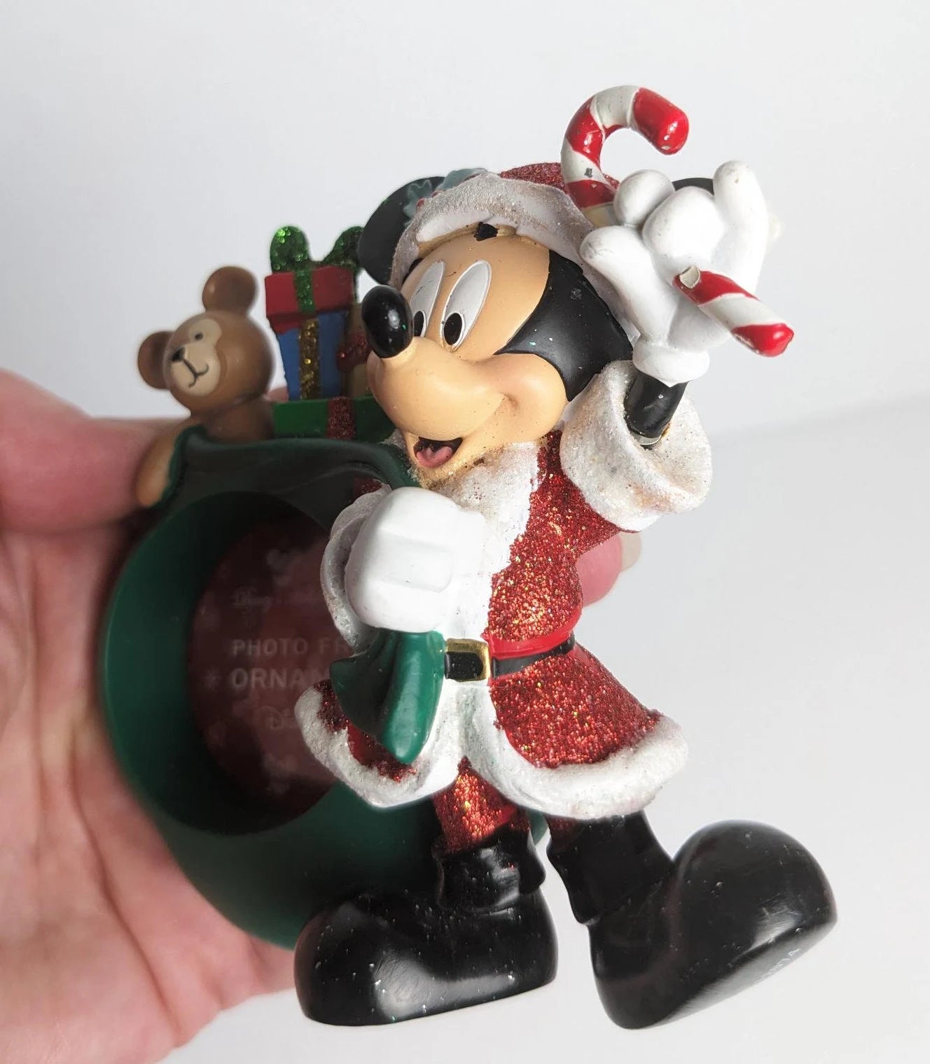 Mickey Mouse Holiday Photo Frame Christmas Ornament