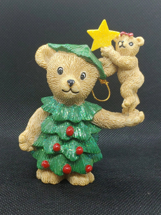 Claire's Mama Bear with Cub 1997 Christmas Ornament
