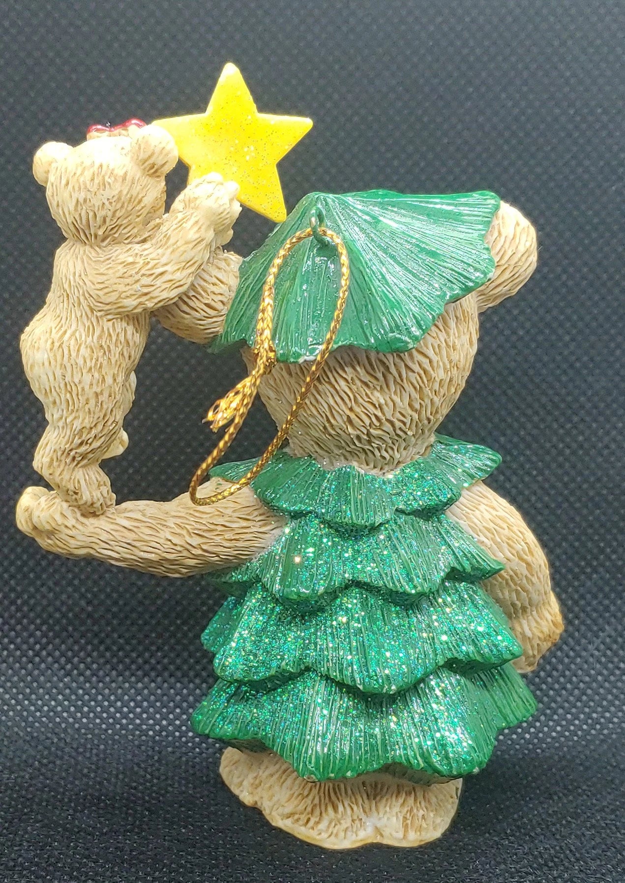 Claire's Mama Bear with Cub 1997 Christmas Ornament