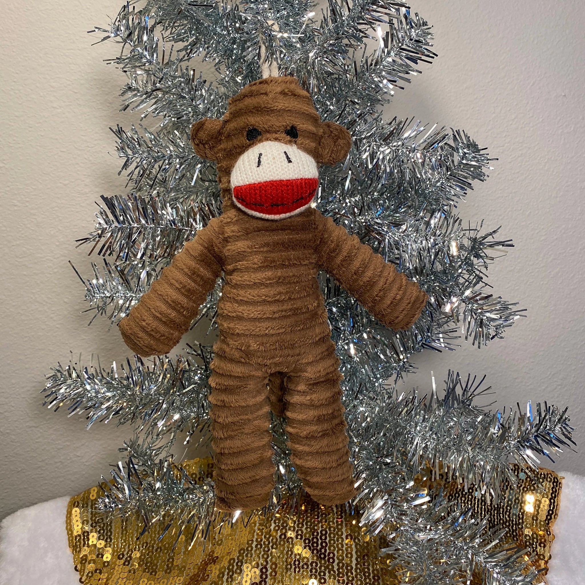 Sock Monkey Ornament