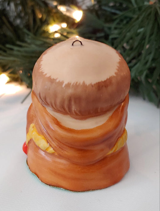 Monk with Wreath American Greetings Christmas Ornament