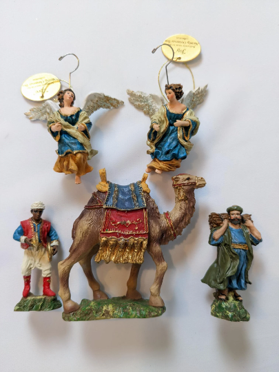 Hawthorne Village Christmas Nativity Figurines