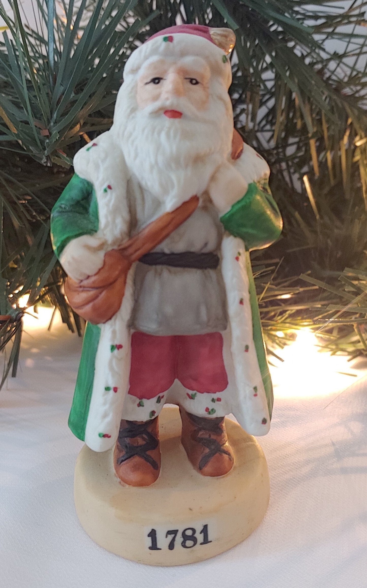 Russ Berrie Saint Nicholas 1781 Santa Christmas Figurine