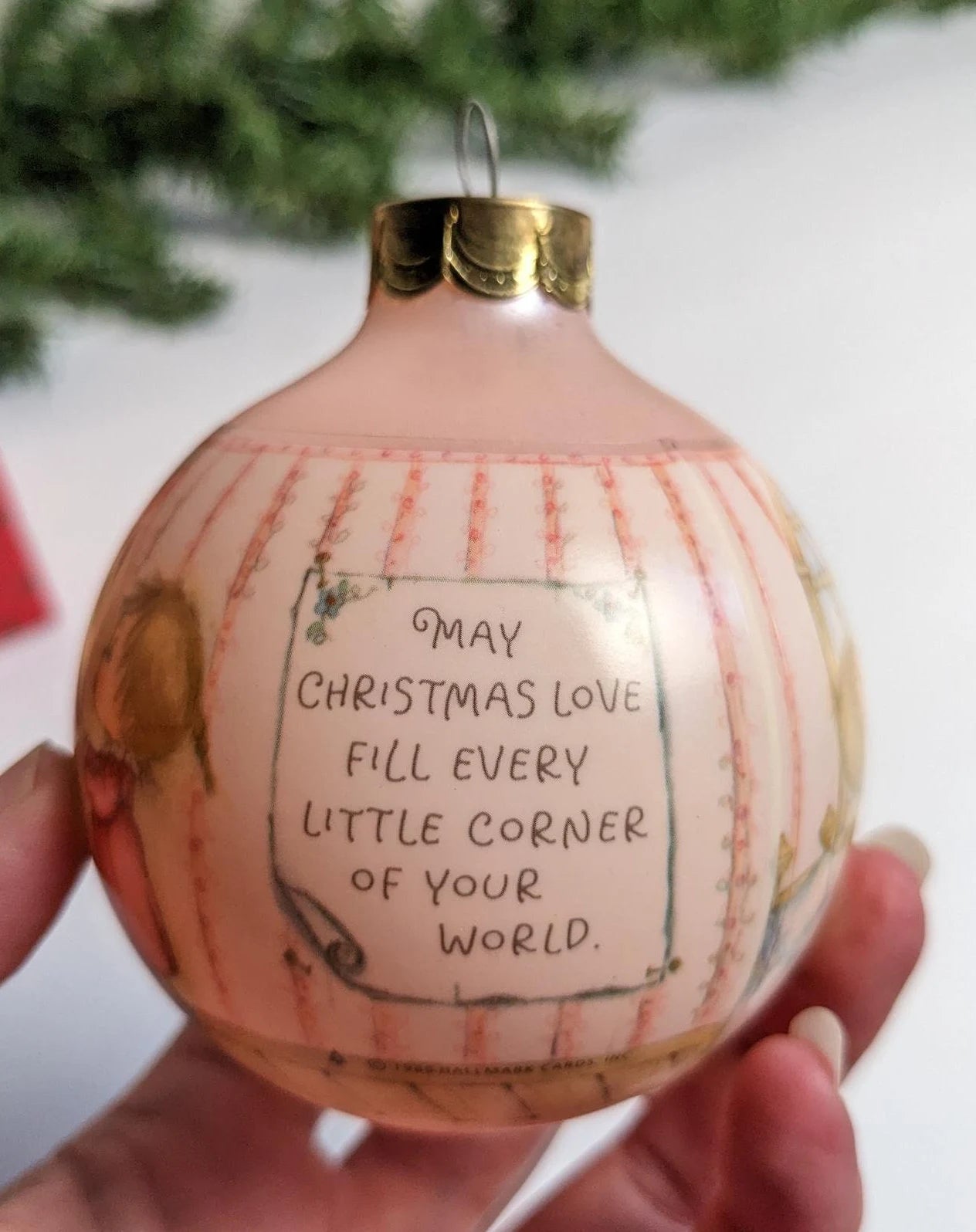 Vintage Hallmark 1986 Home for the Holidays Ornament