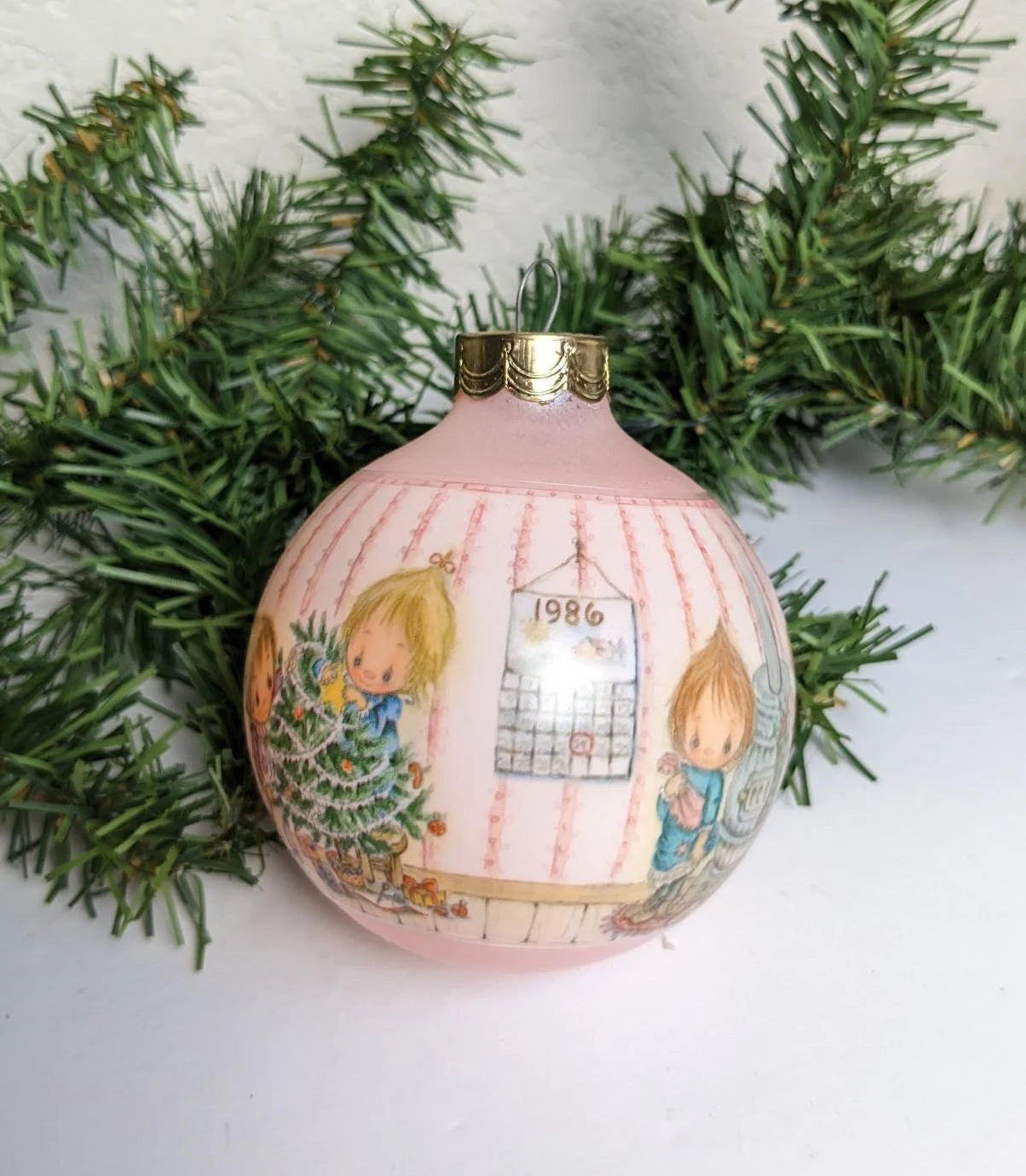 Vintage Hallmark 1986 Home for the Holidays Ornament