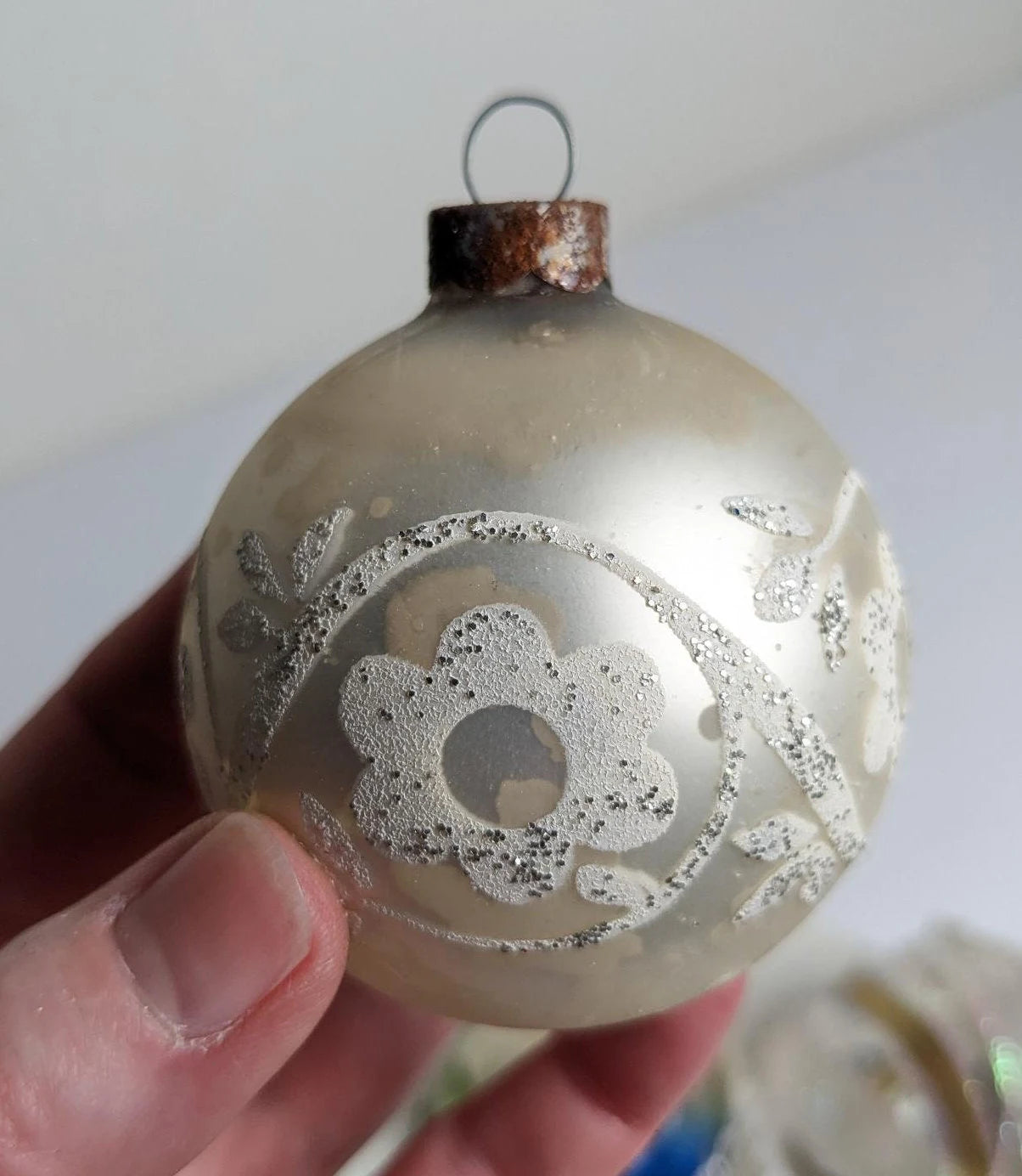 Vintage Shiny Brite Christmas Ornaments