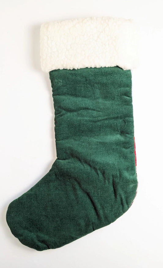 Vintage Victorian Patchwork Stocking