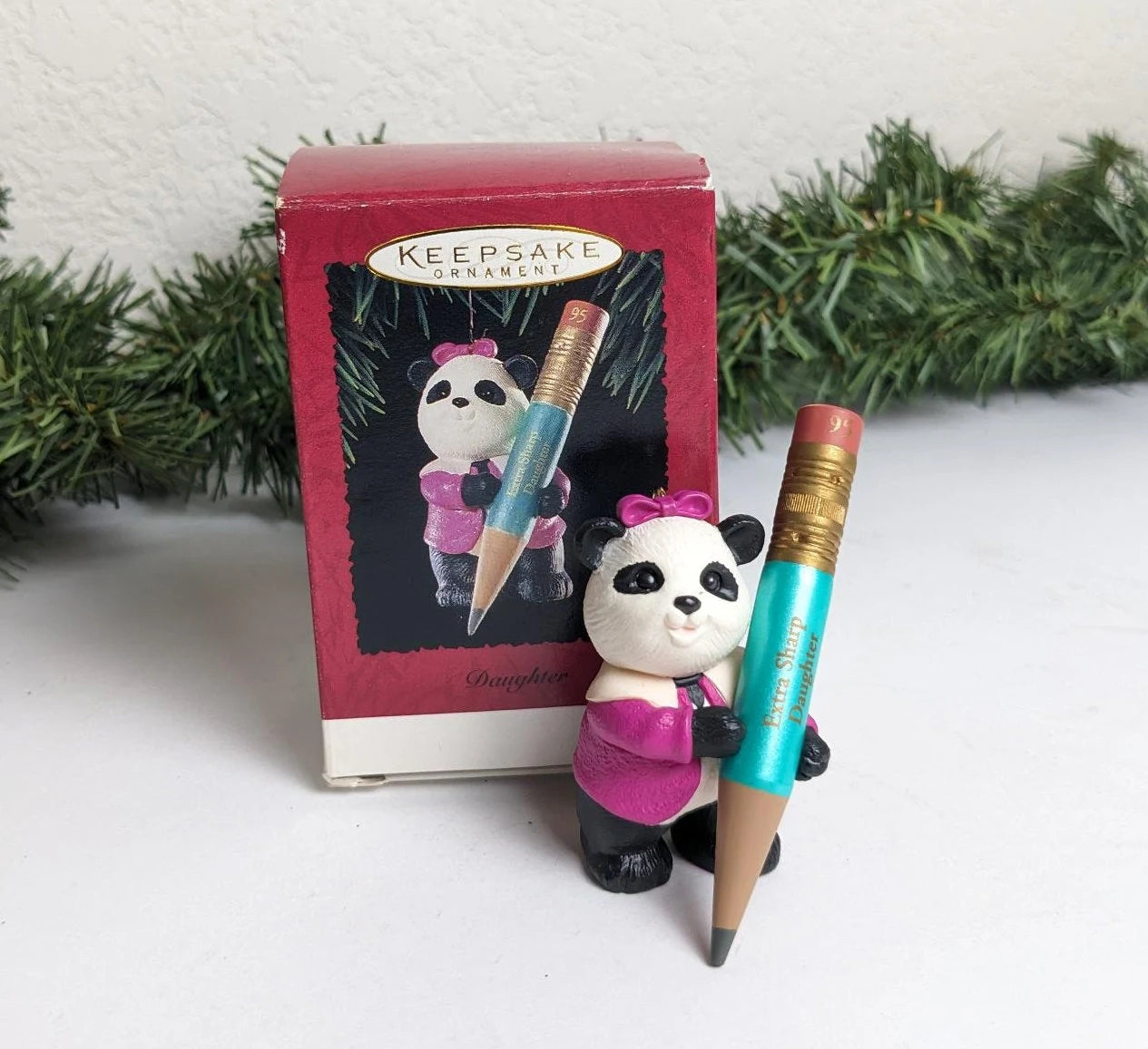 Vintage Daughter Christmas Ornament