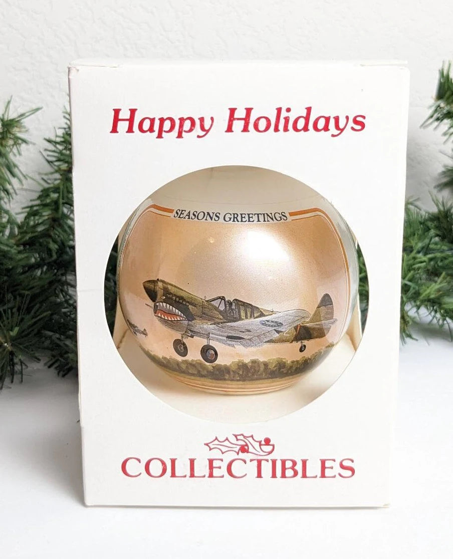 The Flying Tigers Curtiss P-40 Christmas Ornament