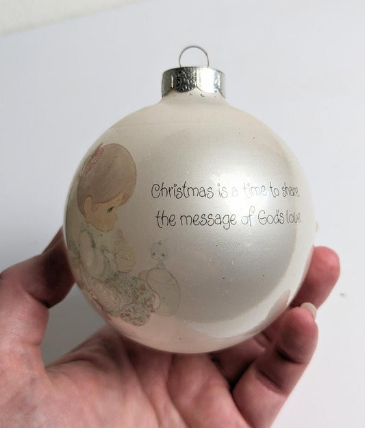 Vintage 1980 Jonathan & David Enesco Precious Moments Ornament