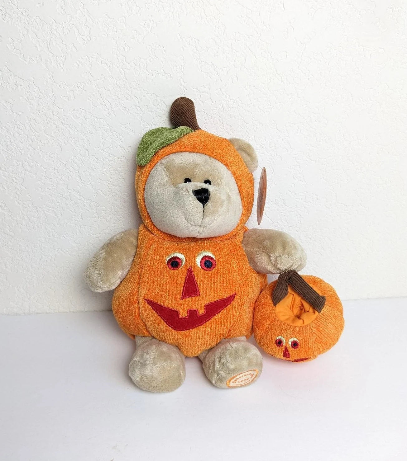 Starbucks Bearista Halloween Pumpkin Teddy Bear