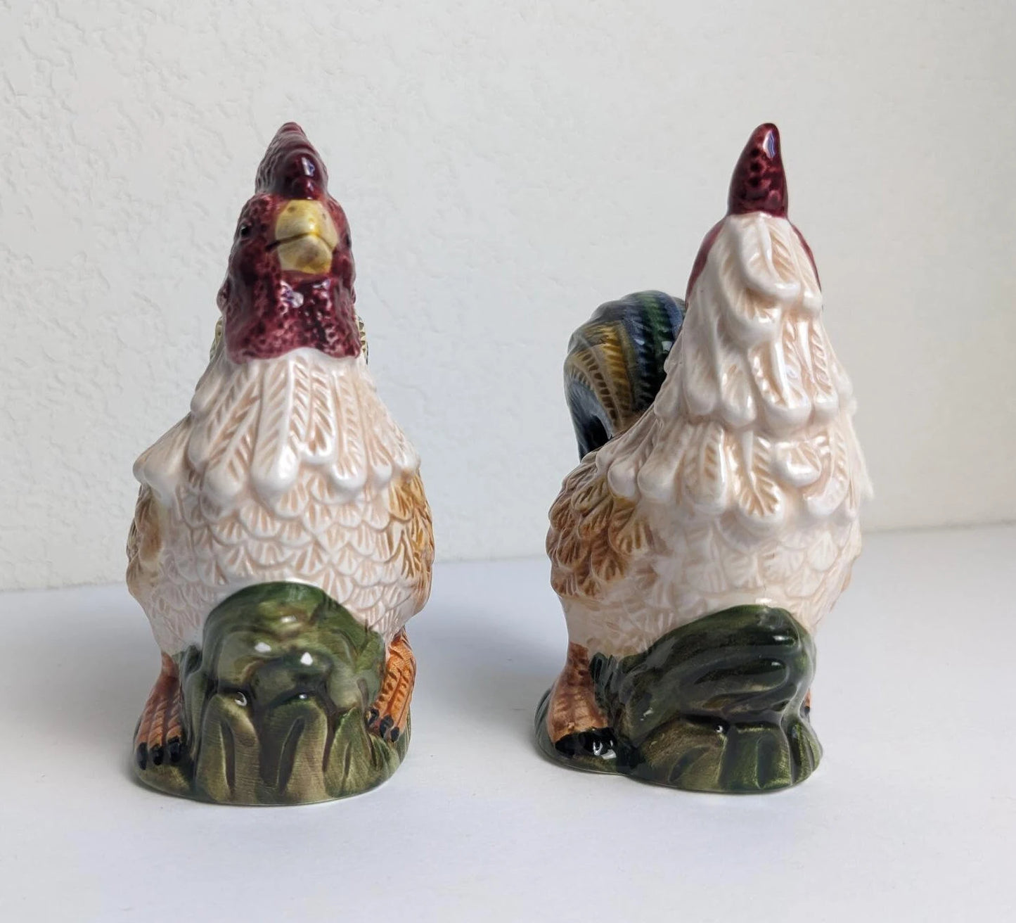 Vintage Jay Import Rooster Salt and Pepper Shakers