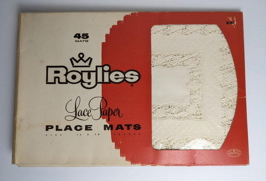 Roylies Lace Paper Place Mats