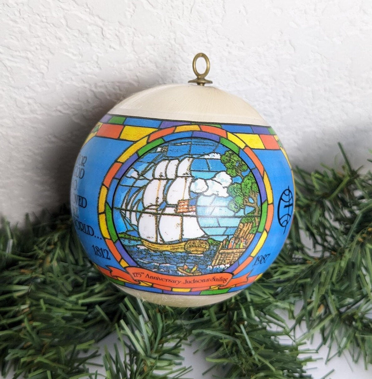 175th Anniversary Judson's Sailing Christmas Ornament