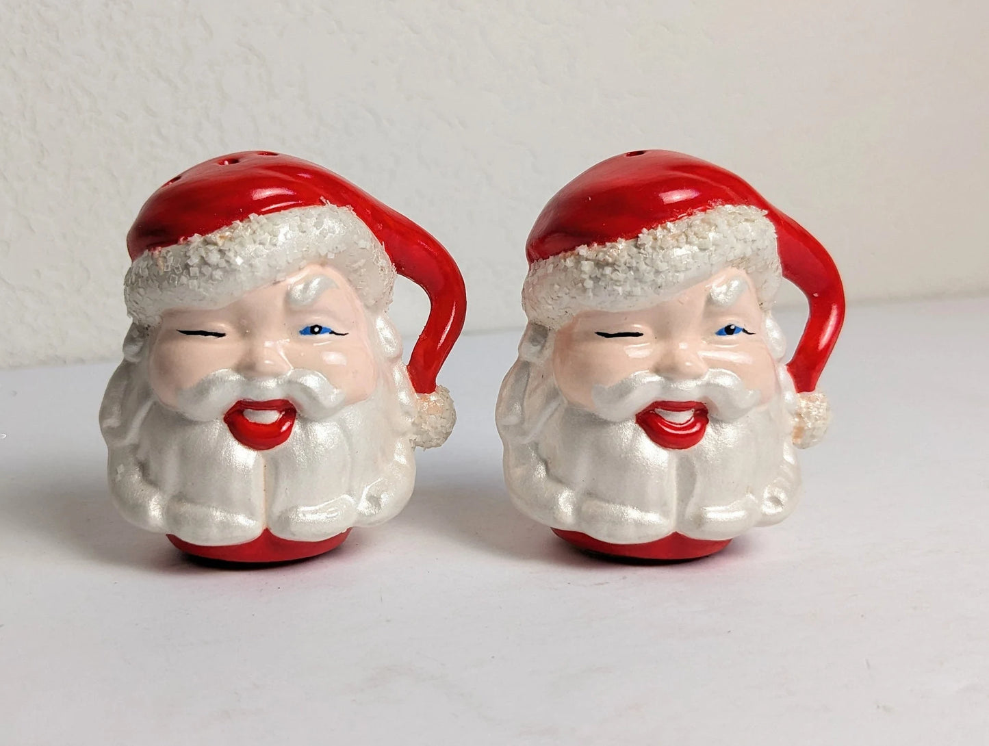 Retro Santa Salt & Pepper Shakers