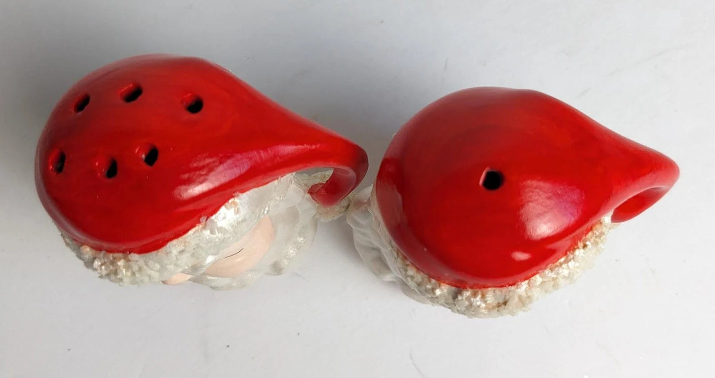 Retro Santa Salt & Pepper Shakers