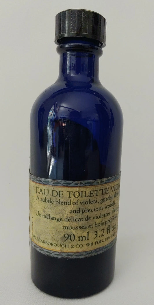 Vintage Crabtree and Evelyn Scarborough & Company Violet Toilet Water