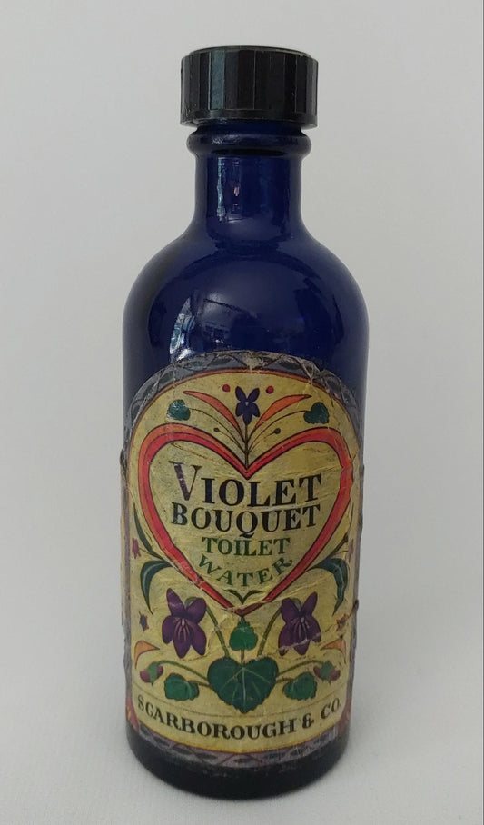 Vintage Crabtree and Evelyn Scarborough & Company Violet Toilet Water