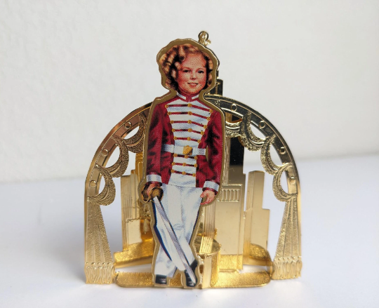 Shirley Temple Christmas Ornament