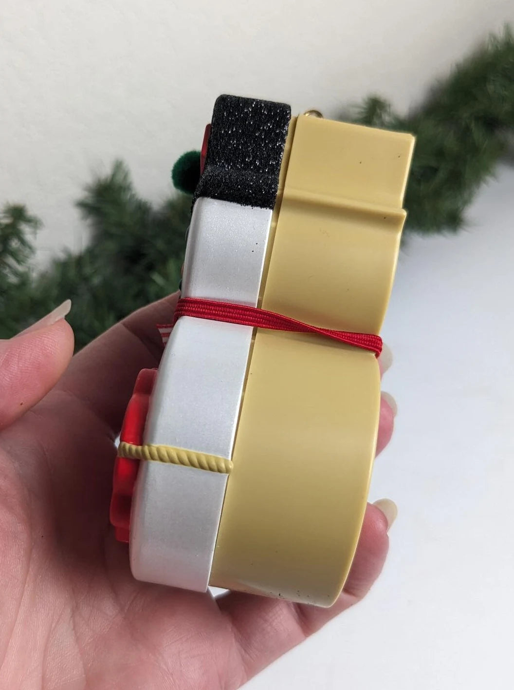 The Gift of Family Snowman Christmas Ornament