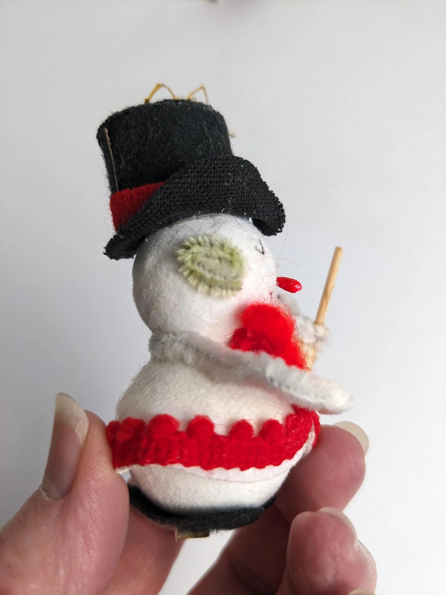 Vintage Snowman Christmas Ornaments