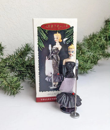 Vintage 1995 Hallmark Solo in the Spotlight Barbie Ornament