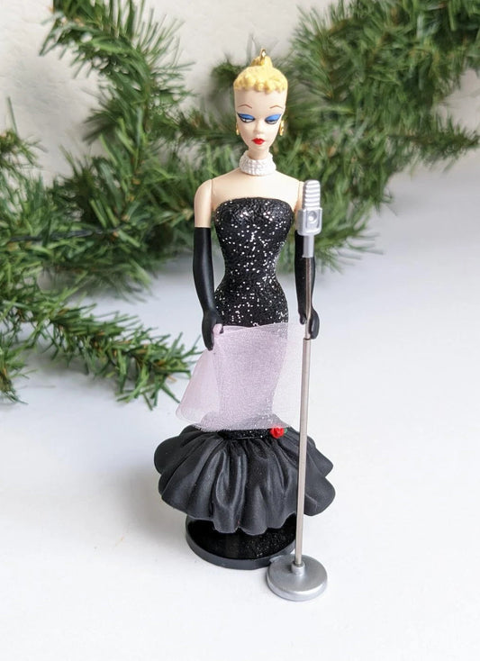 Vintage 1995 Hallmark Solo in the Spotlight Barbie Ornament