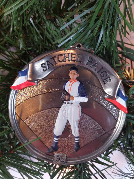 Satchel Paige Baseball 1996 Hallmark Christmas Ornament