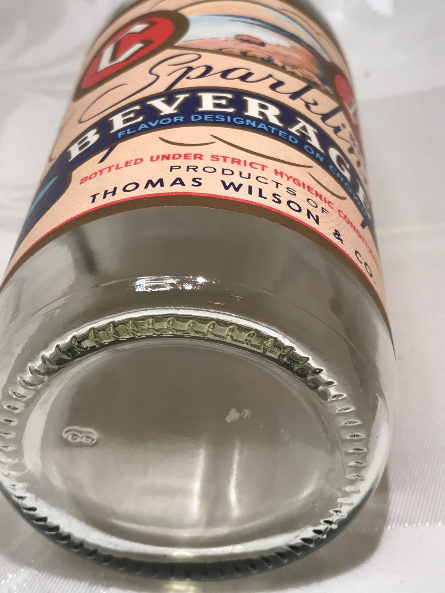 1930s Vintage C&A Sparkling Beverage Bottle