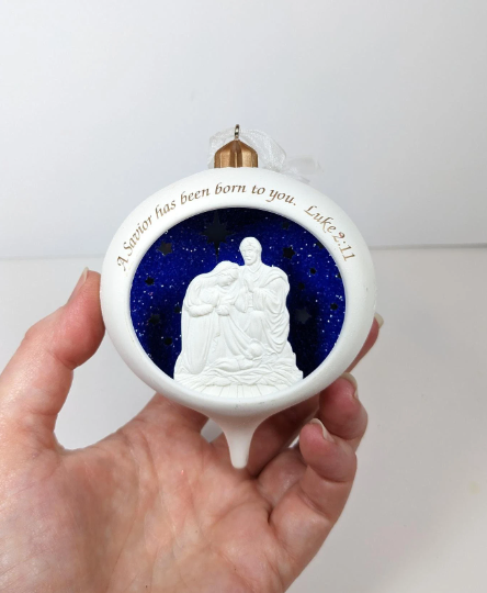 A Savior is Born Hallmark Christmas Ornament