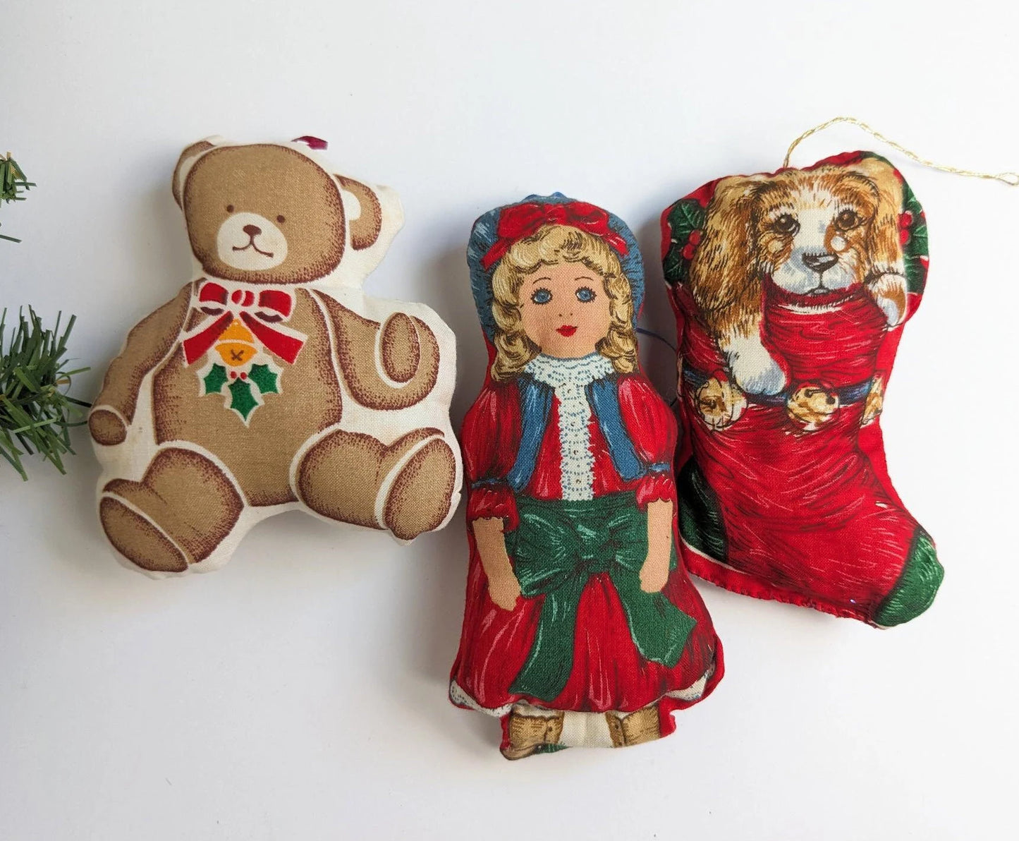 Handmade Stuffed Christmas Ornaments