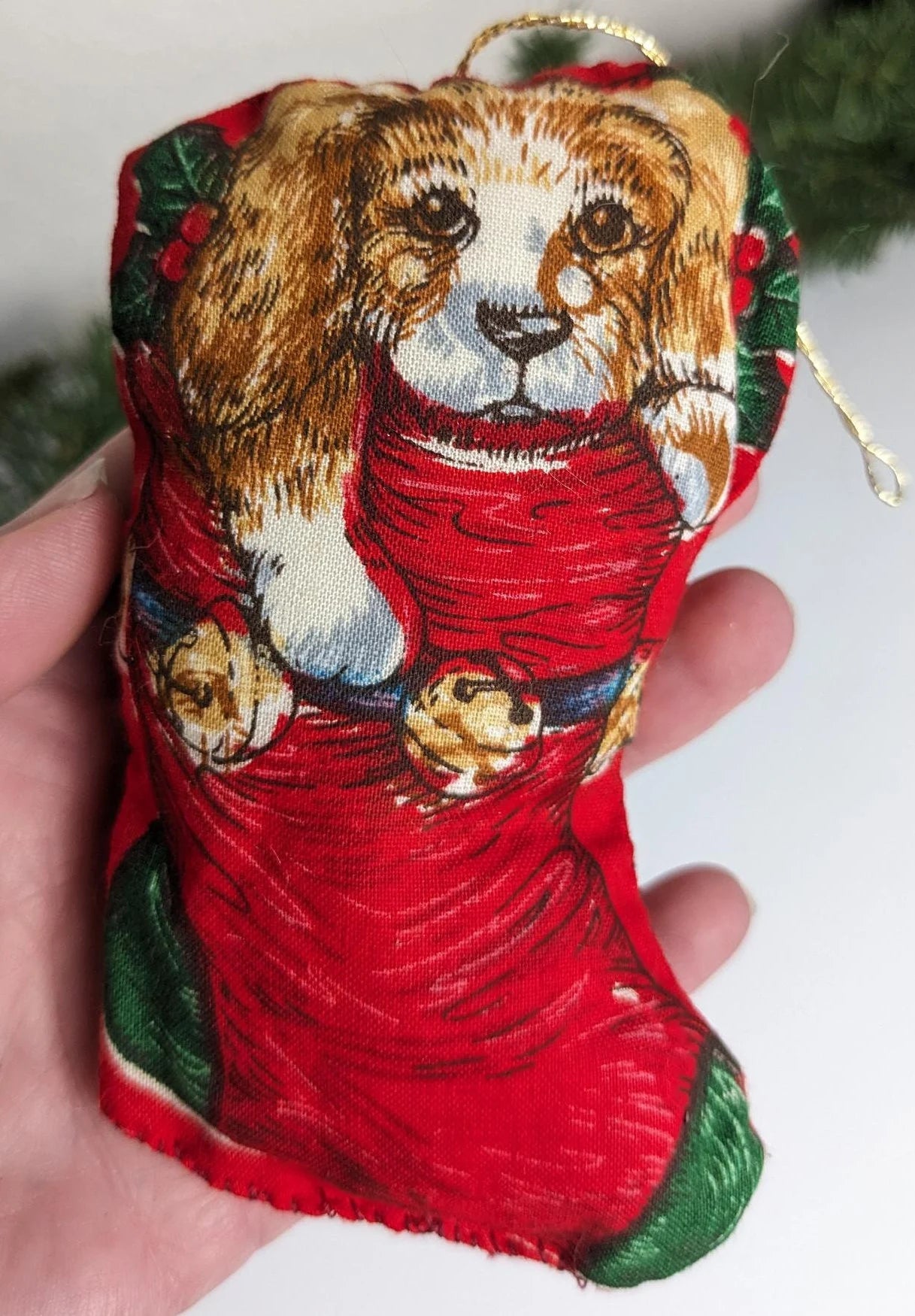 Handmade Stuffed Christmas Ornaments