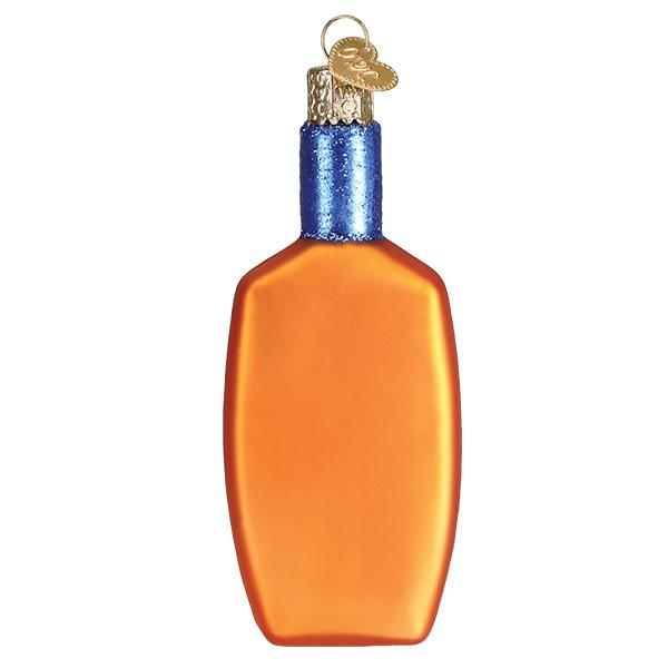 Sunscreen Bottle - Blown Glass Tree Ornament by Old World Christmas