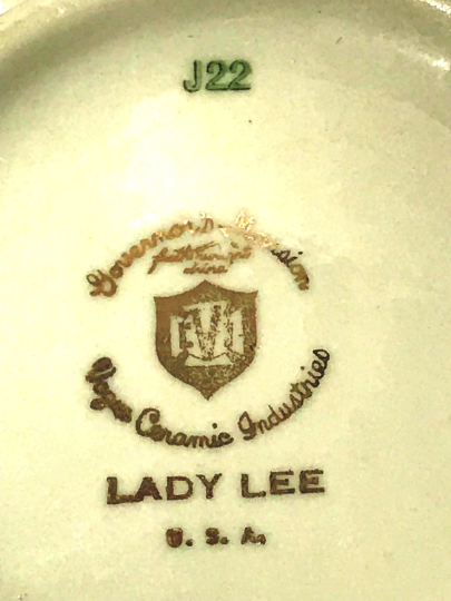 Governors Mansion " Lady Lee" Sugar Bowl