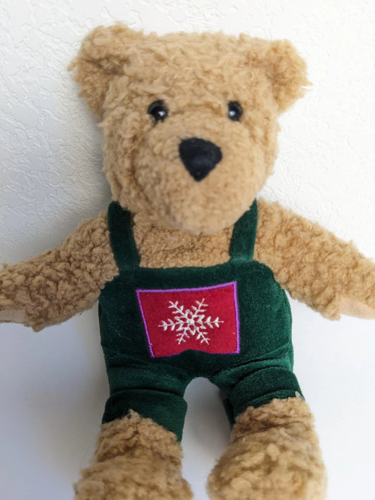 Kiss Kiss Mistletoe Stuffed Teddy Bear Stuffed Animal by Hallmark