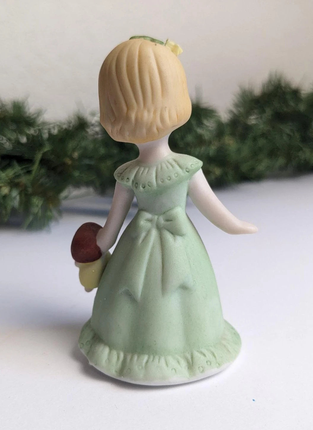 Vintage 1981 Enesco Growing Up Third Birthday Girls Figurine