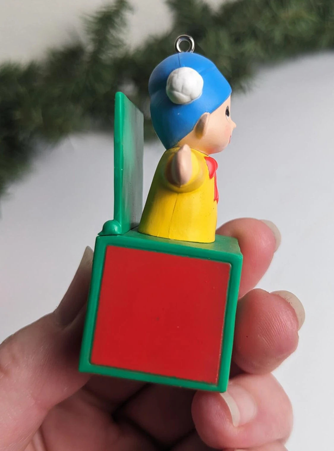 A Springy Surprise Christmas Ornament