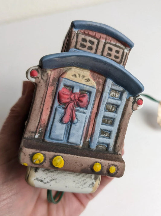 Lionel Locomotive Lighted Train Tabletop Christmas Ornament