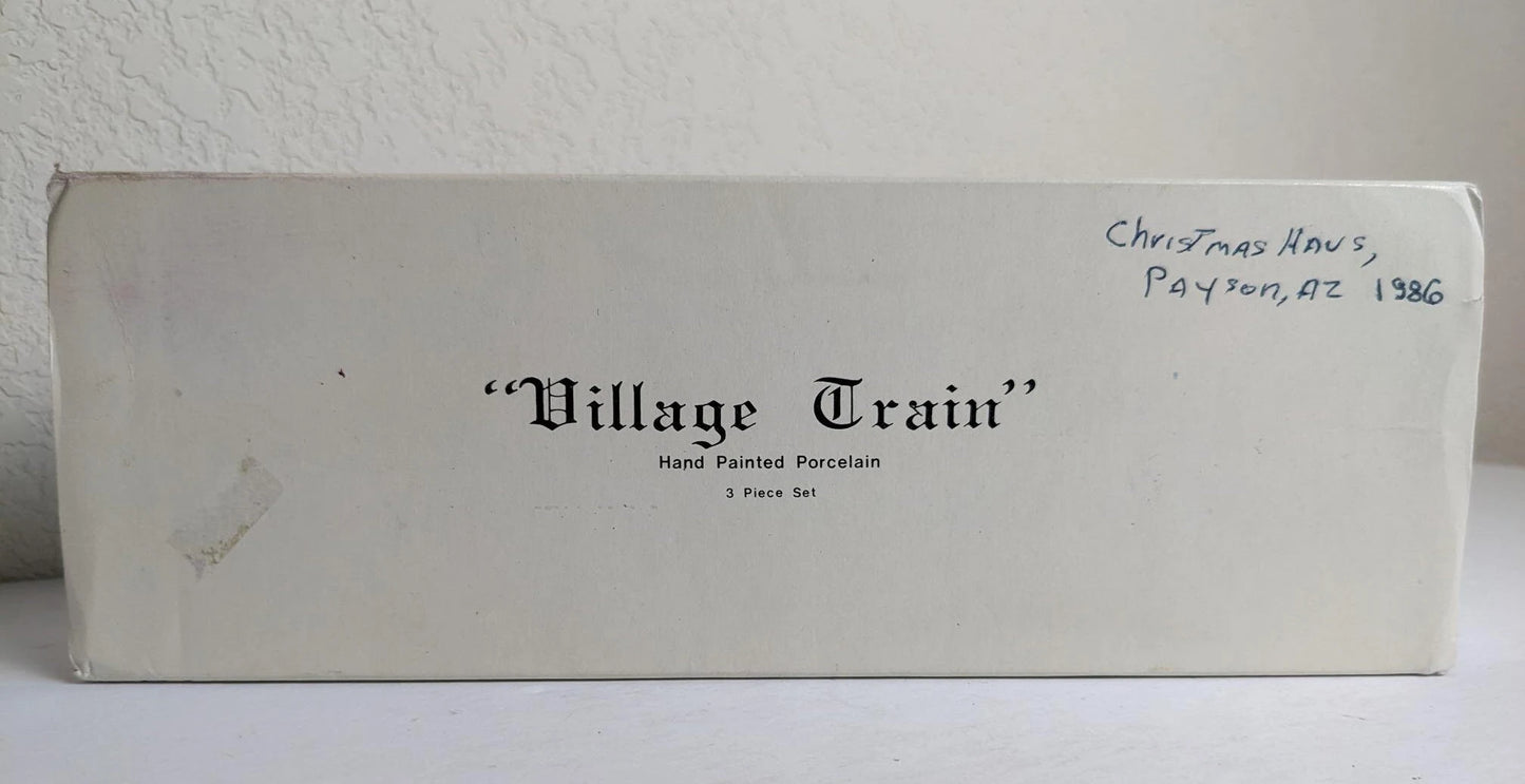 Vintage 1985 Dept 56 Village Train