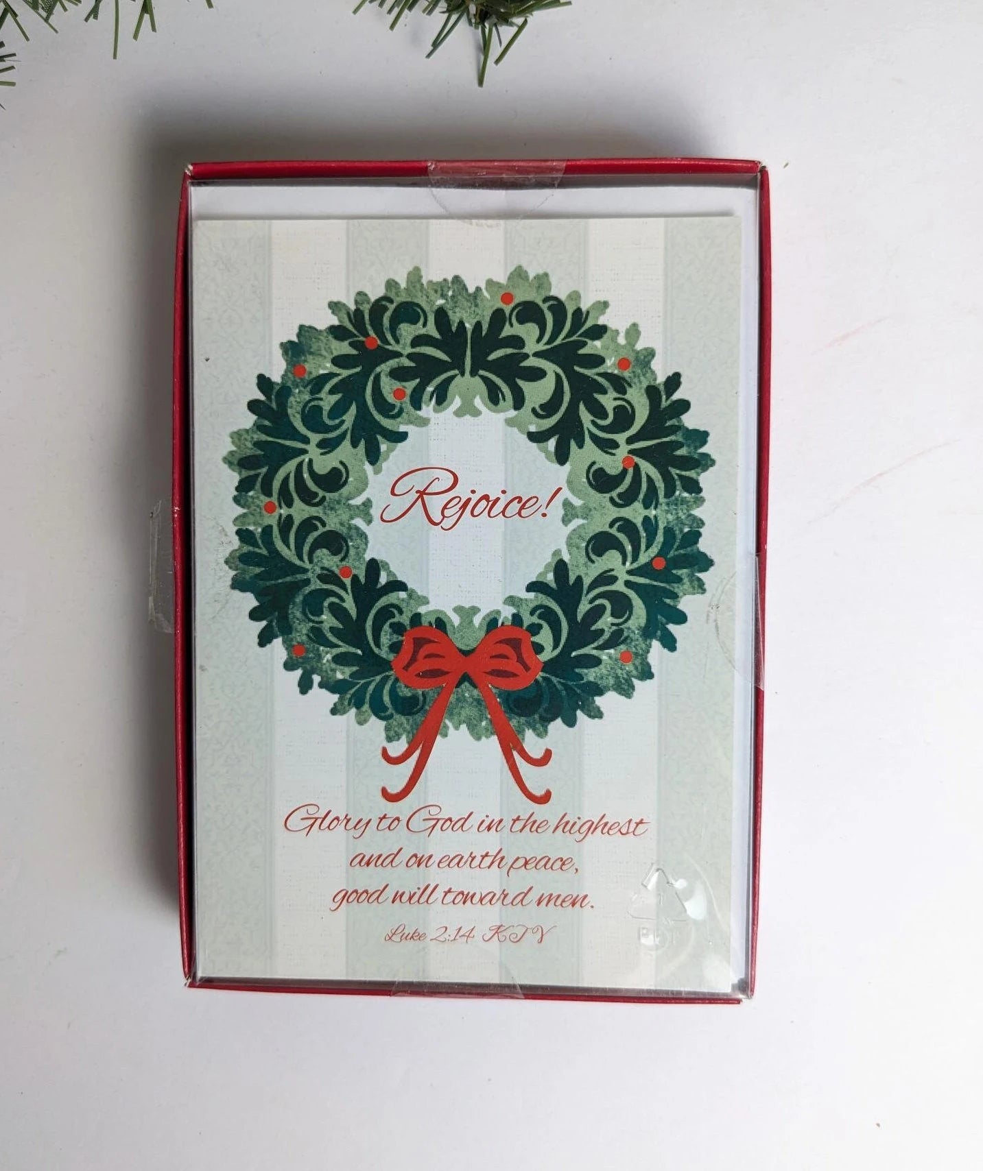 Trim A Home Christmas Cards with Envelopes