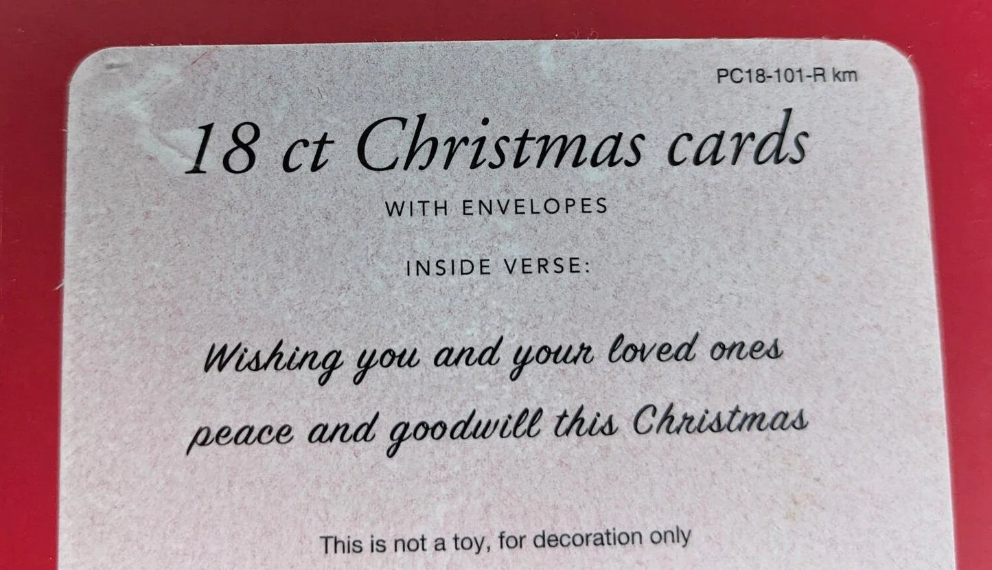 Trim A Home Christmas Cards with Envelopes