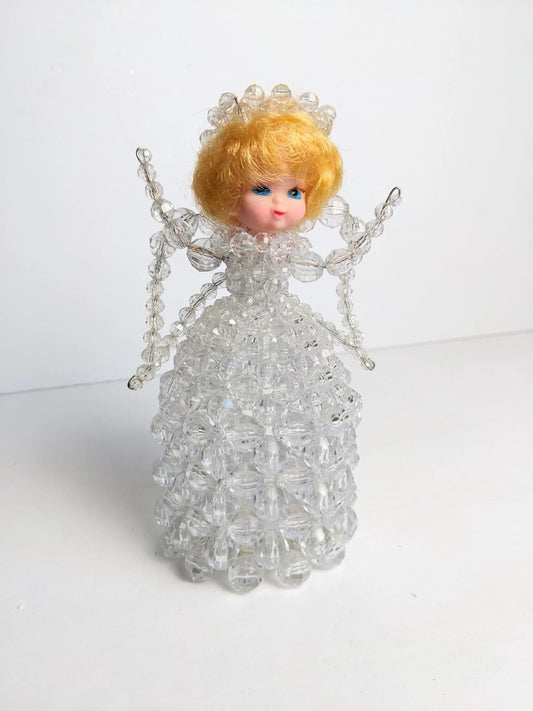 Beaded Christmas Angel Tree Topper