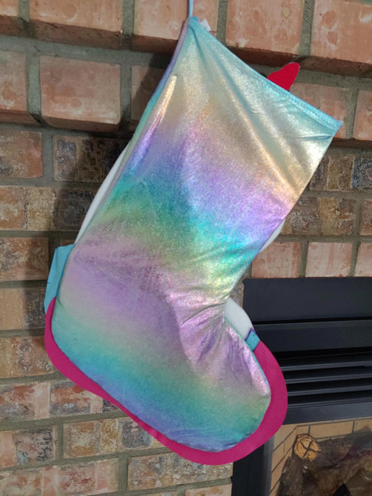 Unicorn Christmas Stocking