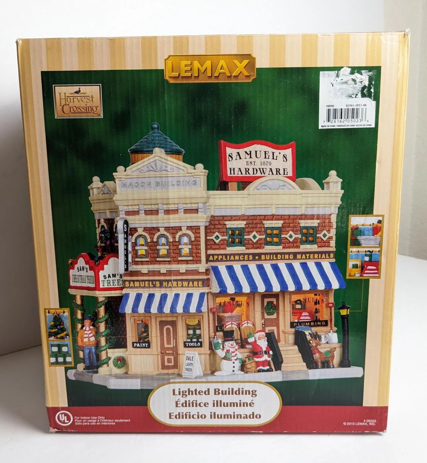 Lenax Christmas Village Hardware Store