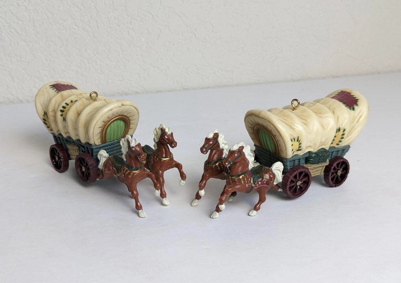 Vintage Western Chuckwagon Ornaments