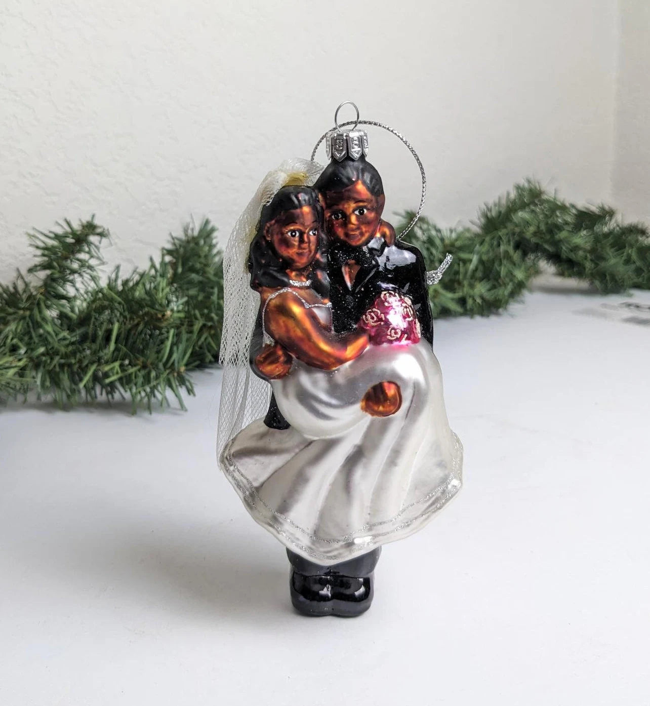 Wedding Couple Christmas Ornament