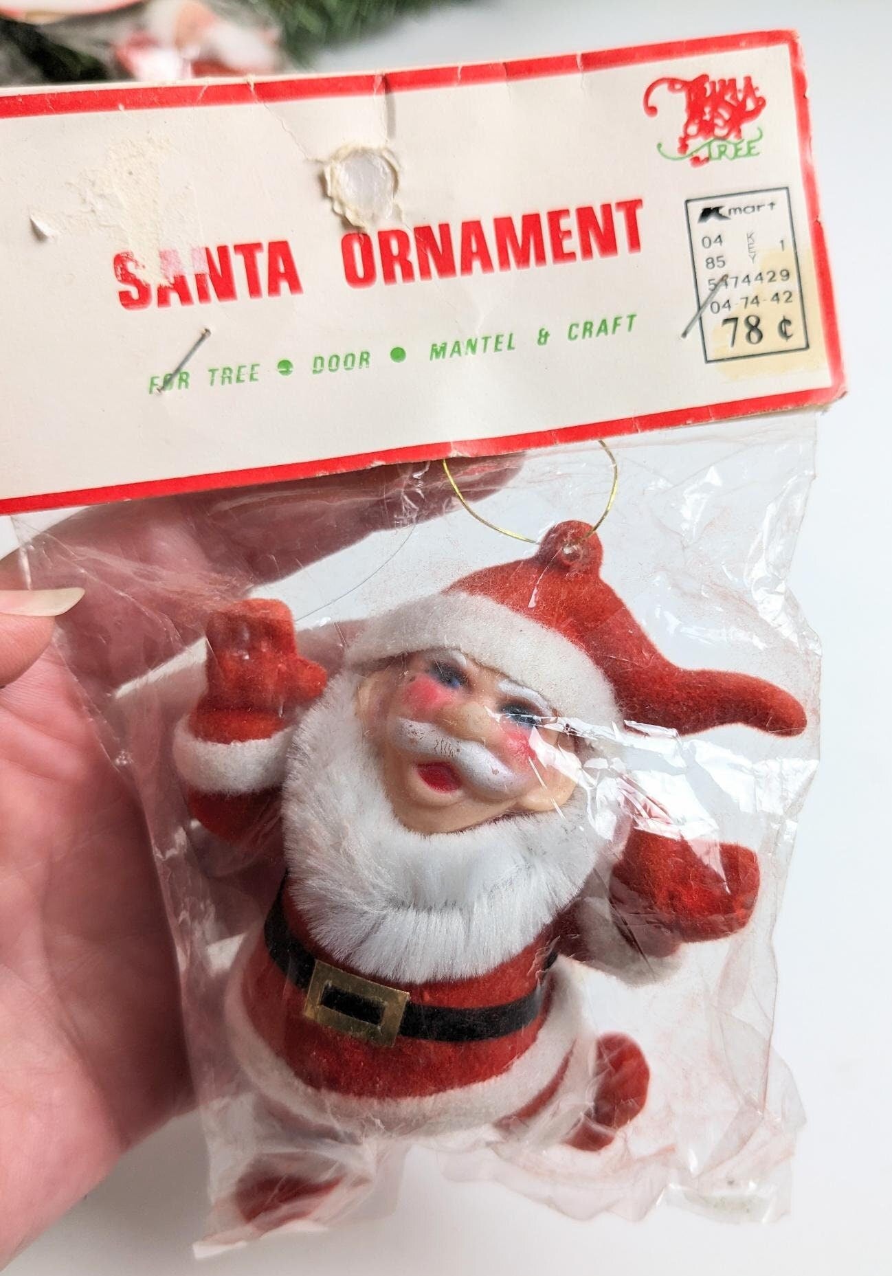 Vintage Santa Claus Ornaments